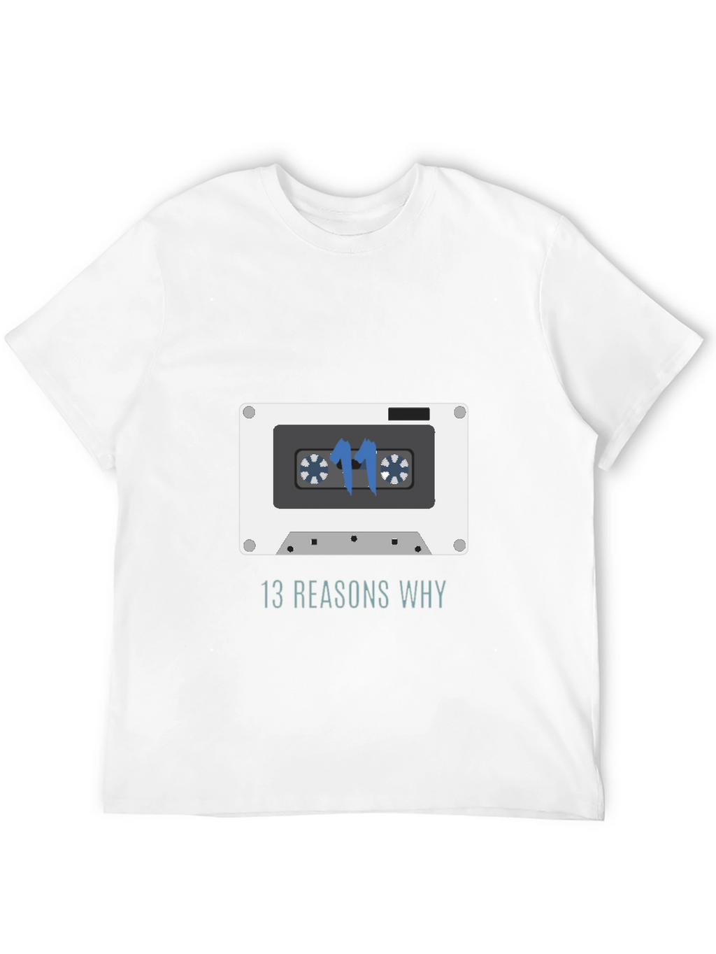 13 Reasons Why Cassette Tape Graphic T-Shirt
