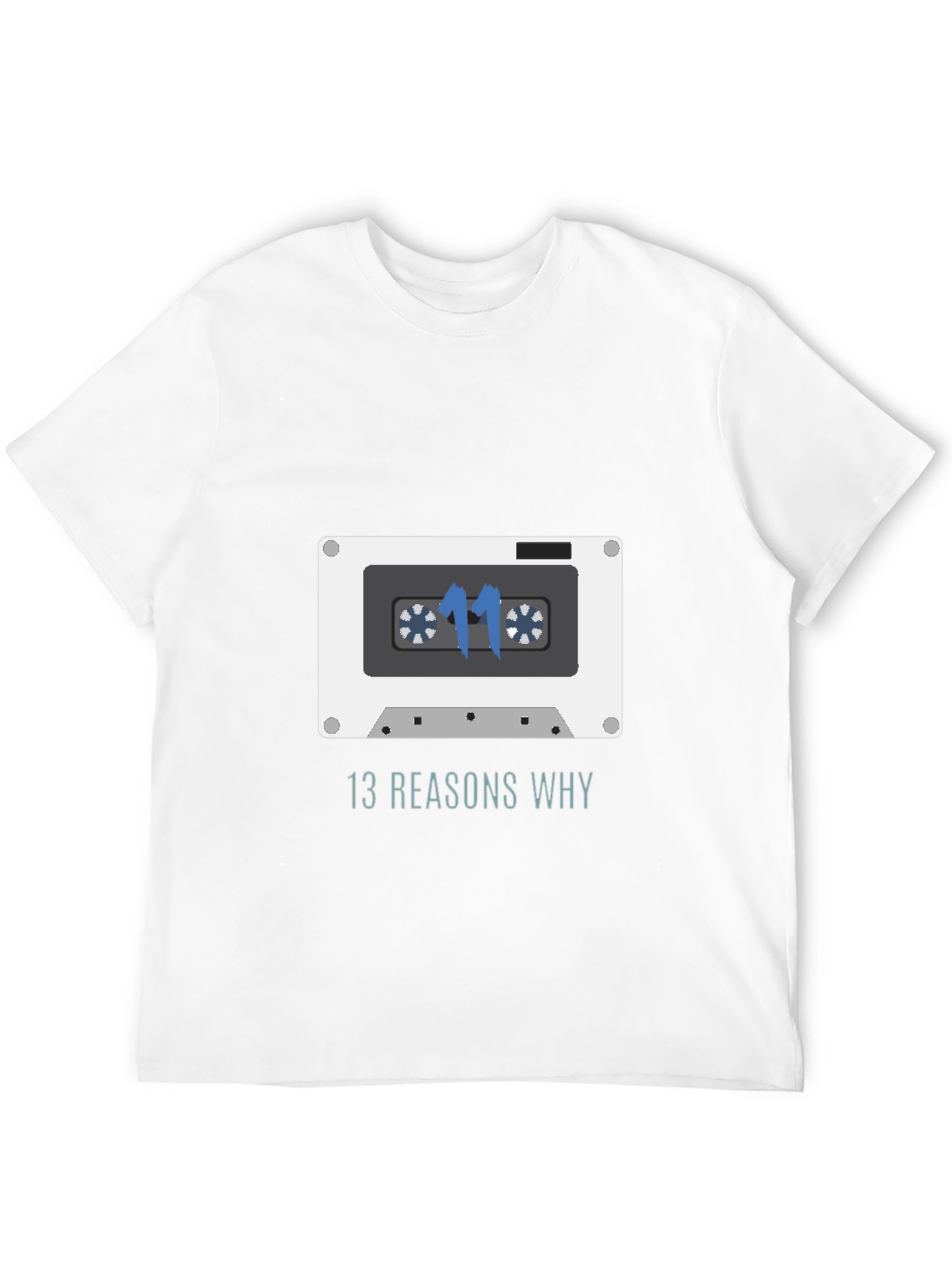 13 Reasons Why Cassette Tape Graphic T-Shirt
