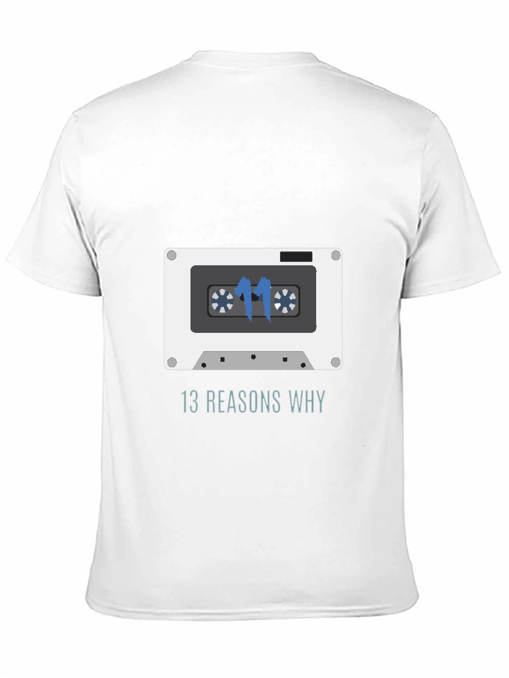 13 Reasons Why Cassette Tape Graphic T-Shirt