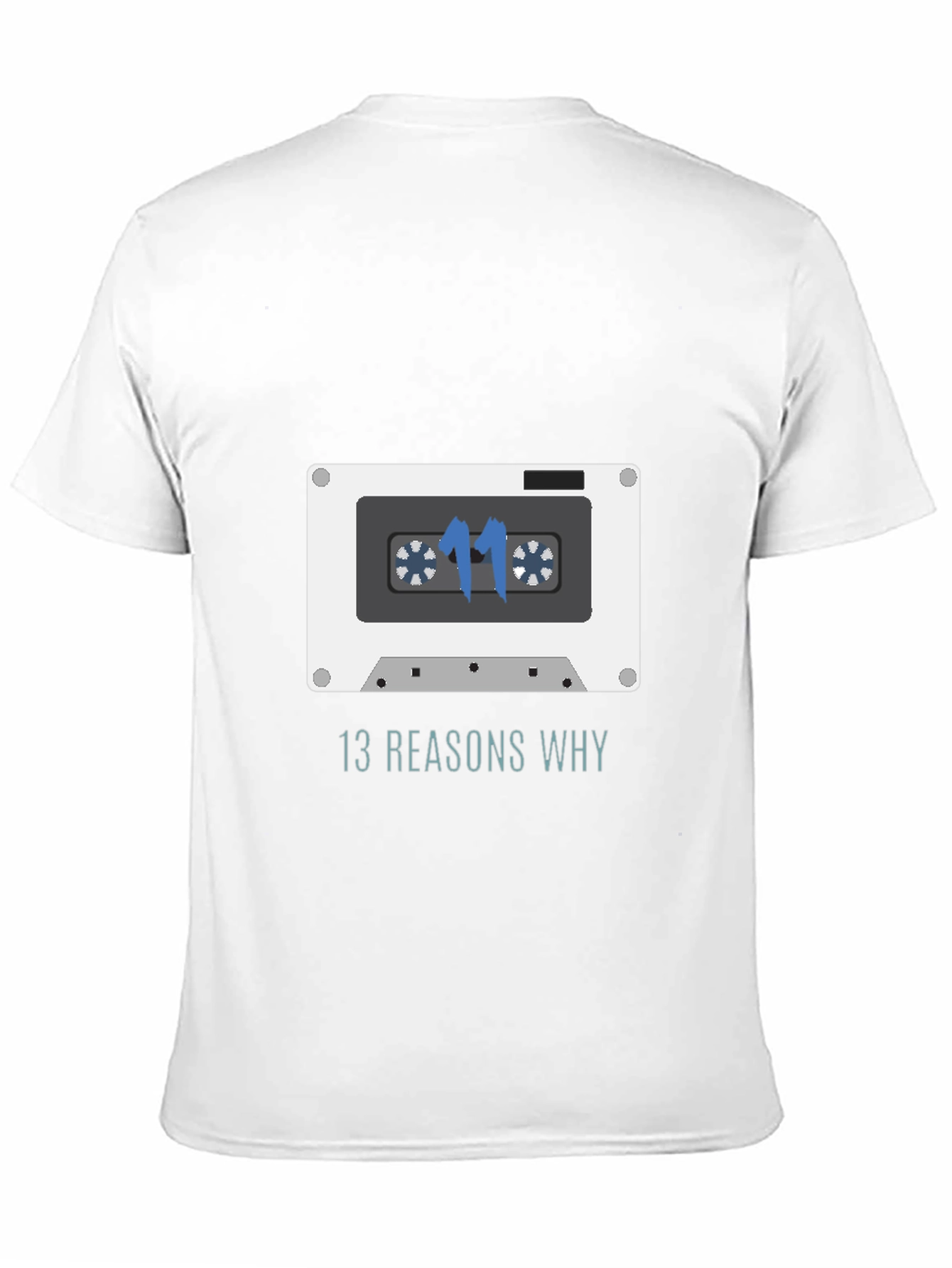 13 Reasons Why Cassette Tape Graphic T-Shirt