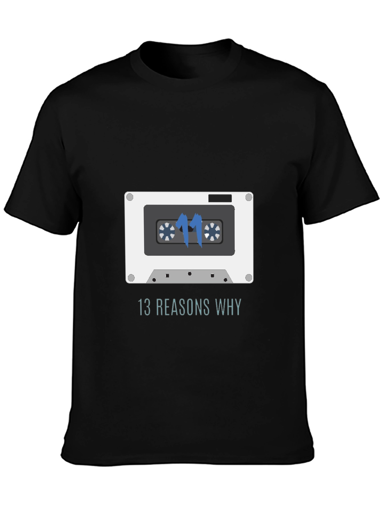 13 Reasons Why Cassette Tape Graphic T-Shirt