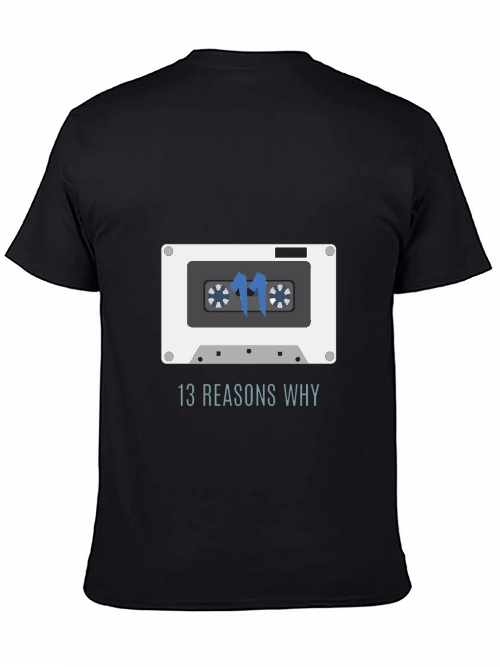 13 Reasons Why Cassette Tape Graphic T-Shirt