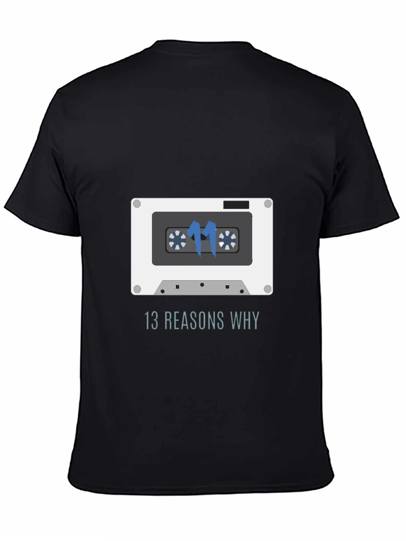 13 Reasons Why Cassette Tape Graphic T-Shirt