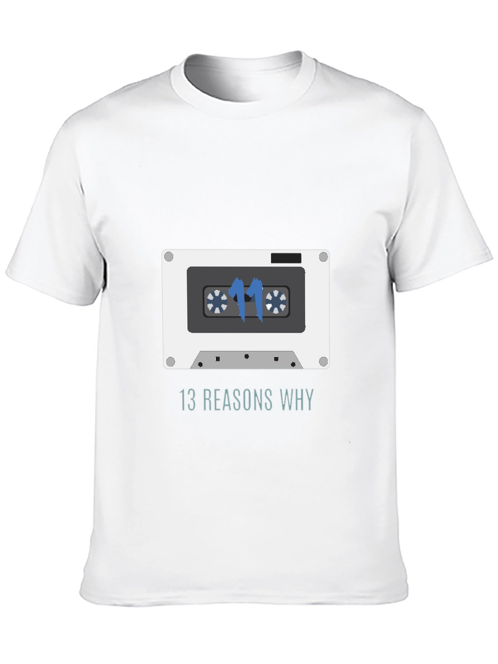 13 Reasons Why Cassette Tape Graphic T-Shirt