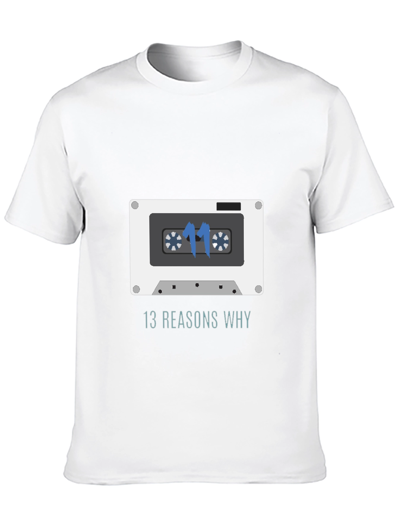 13 Reasons Why Cassette Tape Graphic T-Shirt