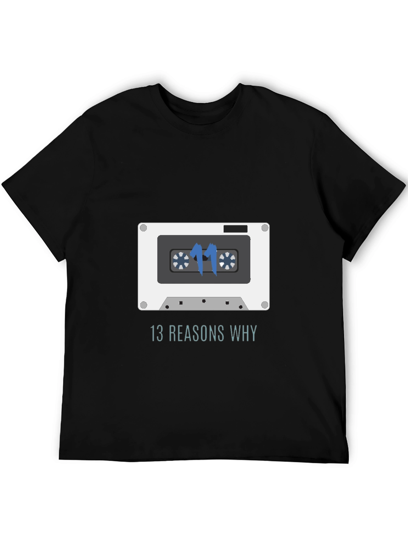13 Reasons Why Cassette Tape Graphic T-Shirt