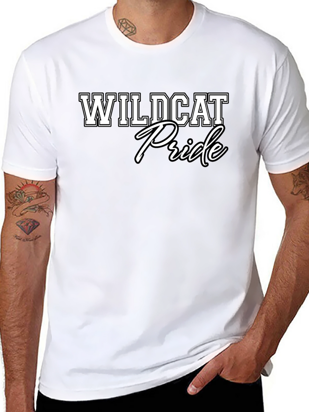 Wildcat Pride Black T-Shirt