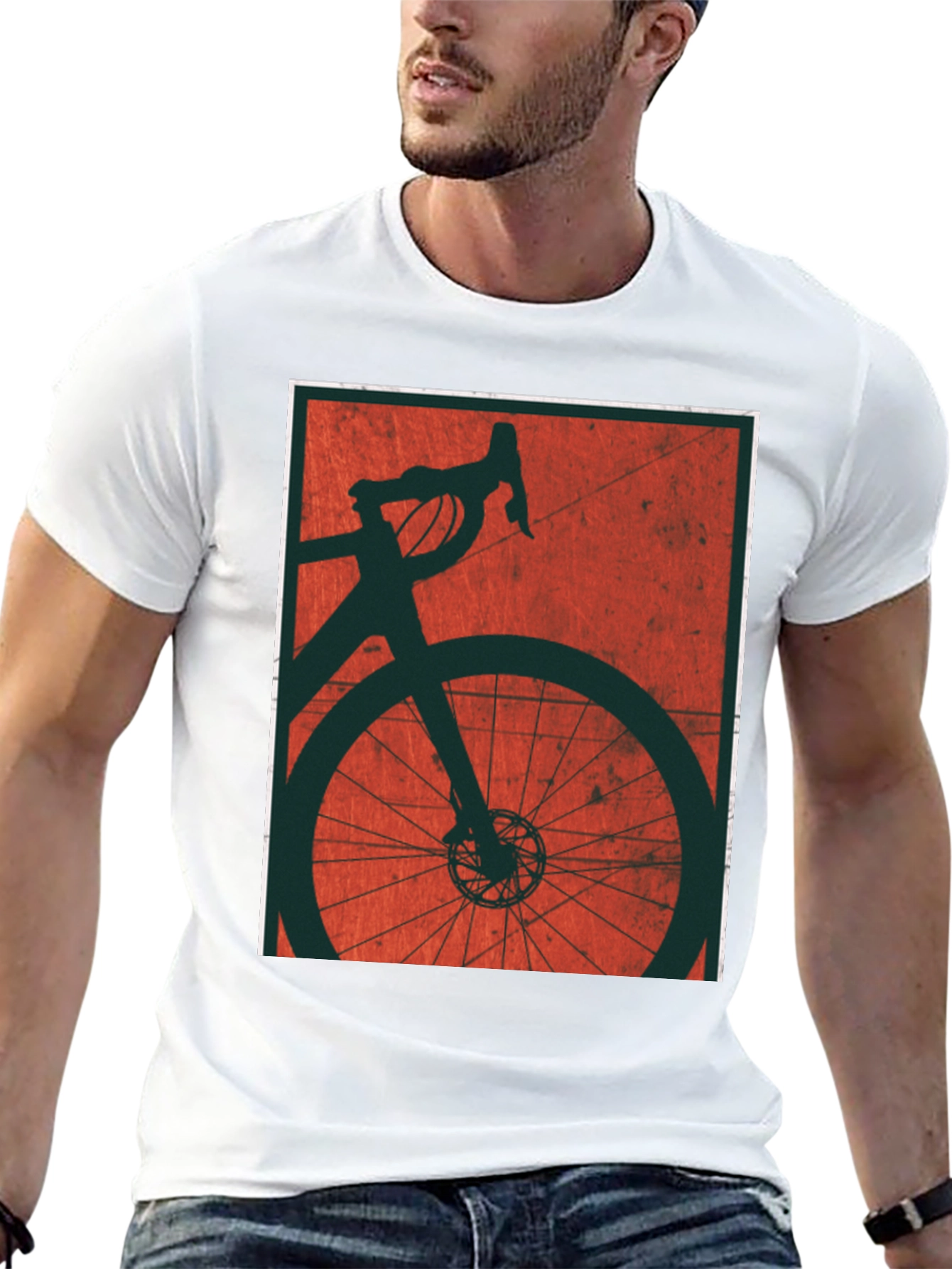 Cycling Silhouette Graphic Tee