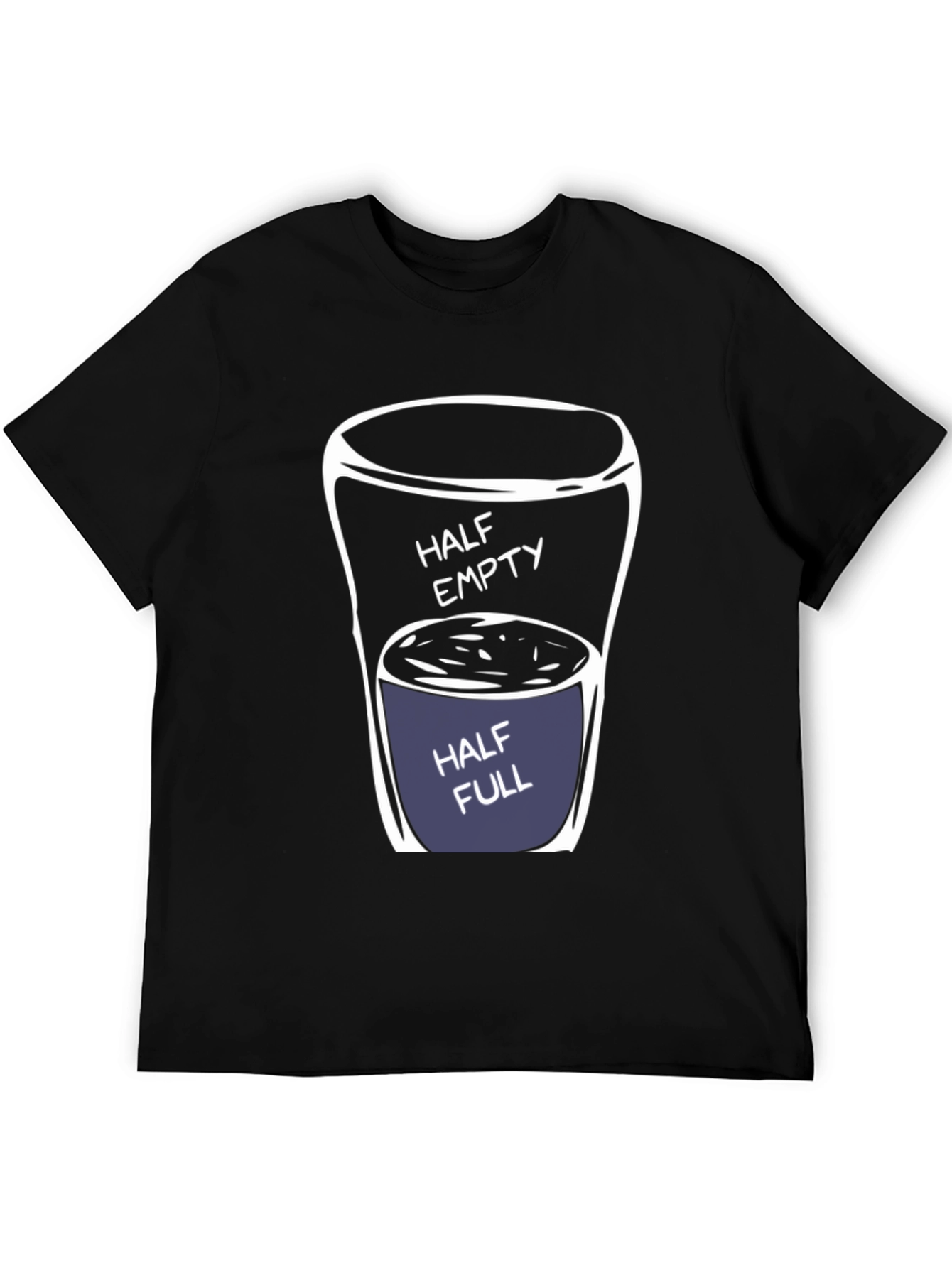 Half Empty/Full Graphic Tee