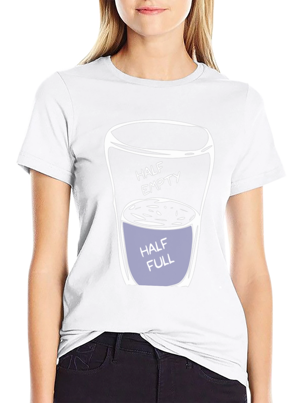 Half Empty/Full Graphic Tee