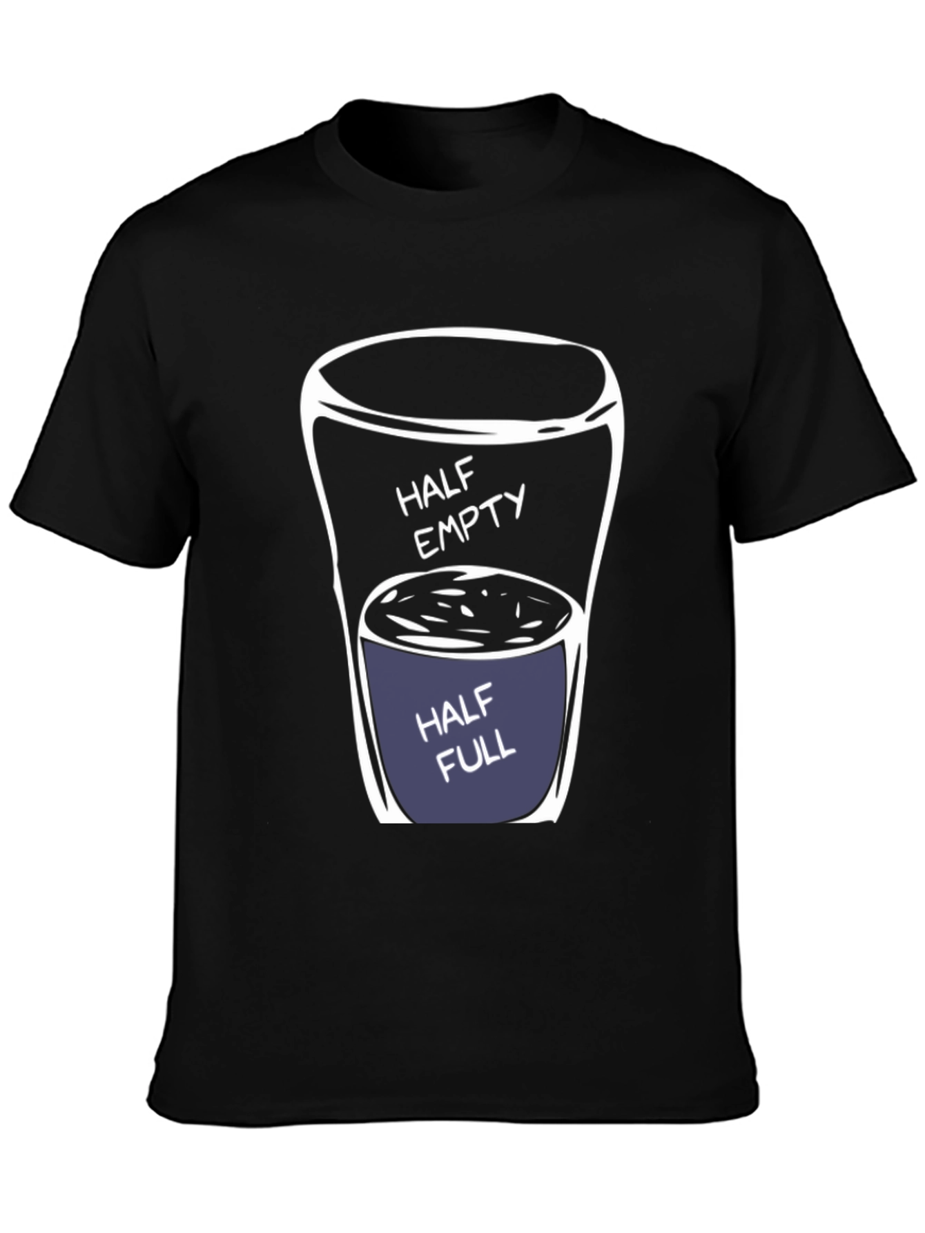 Half Empty/Full Graphic Tee