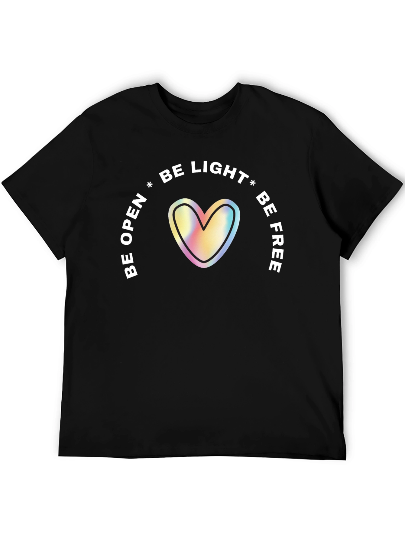 Be Light Heart Graphic Tee - Unisex