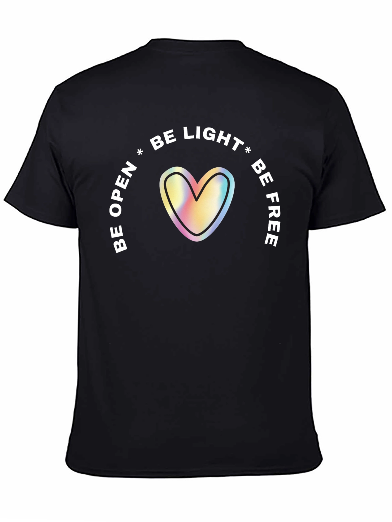Be Light Heart Graphic Tee - Unisex