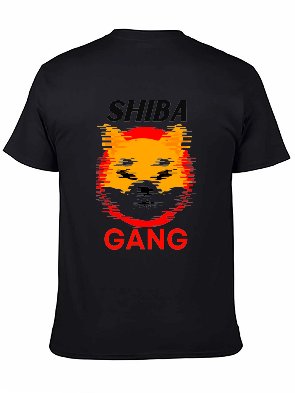 Shiba Gang Black T-Shirt - Unique Graphic Tee