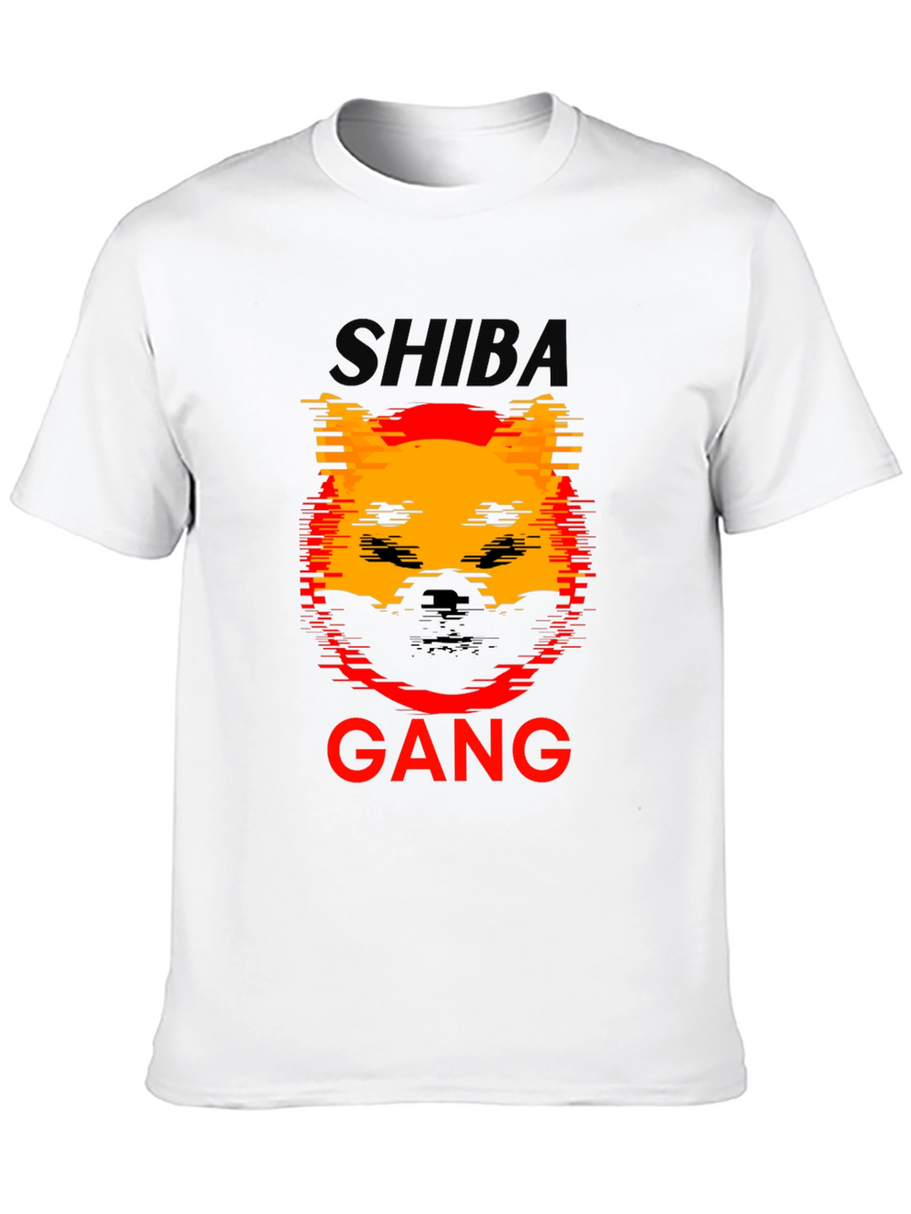Shiba Gang Black T-Shirt - Unique Graphic Tee
