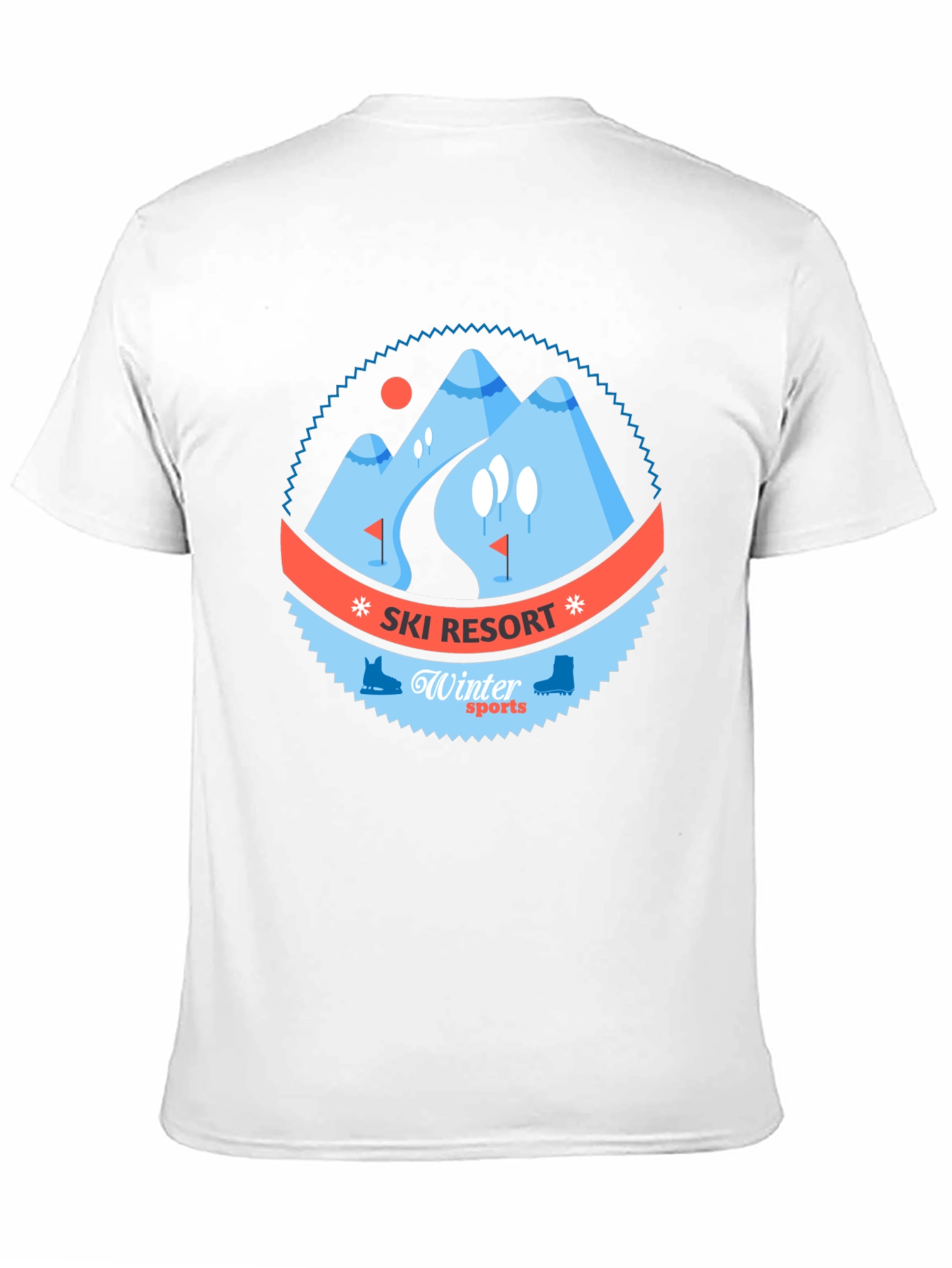 Ski Resort Winter Sports Graphic Tee