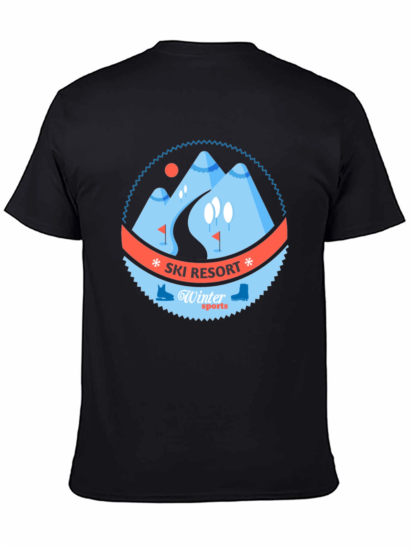Ski Resort Winter Sports Graphic Tee