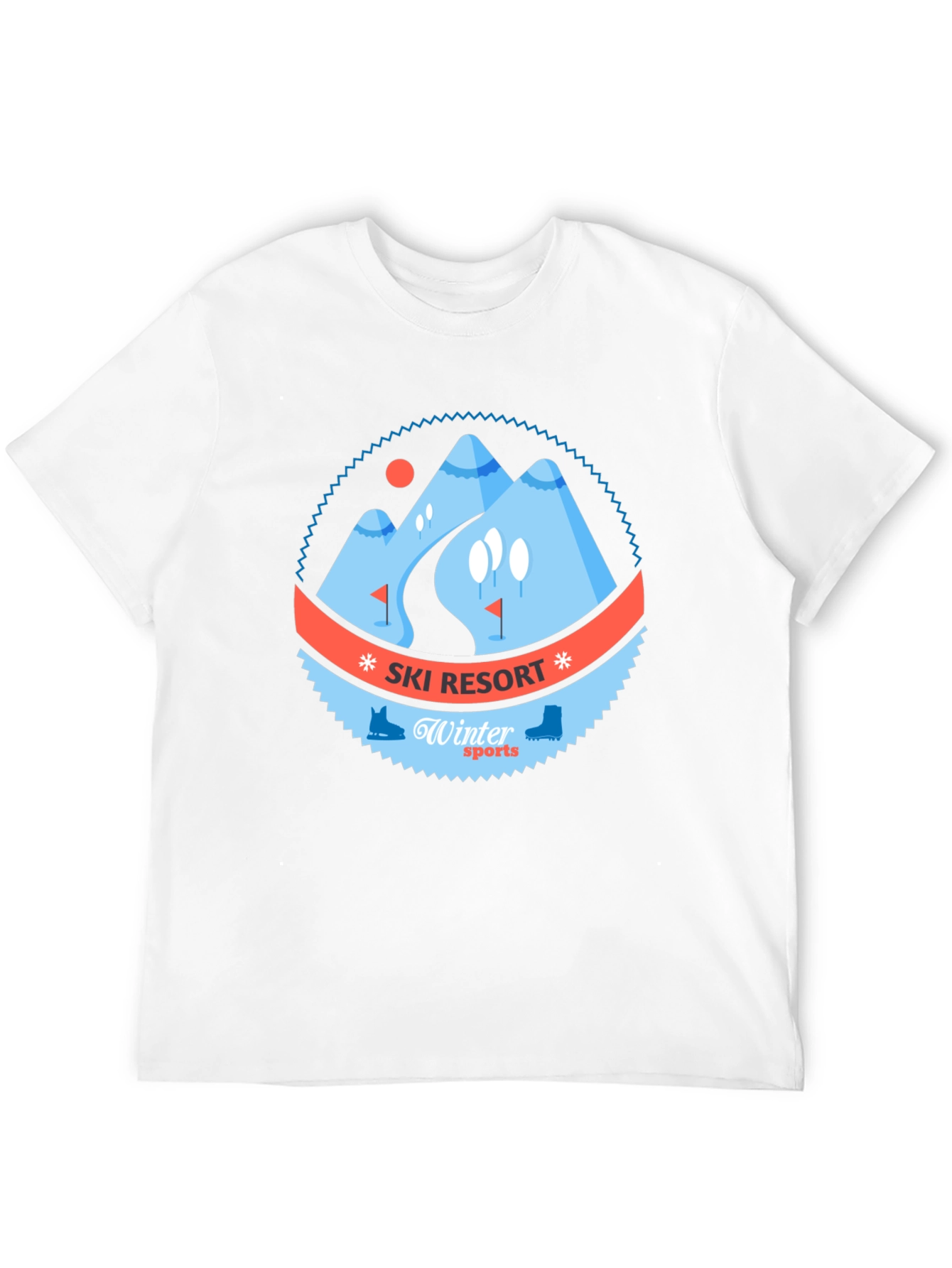 Ski Resort Winter Sports Graphic Tee