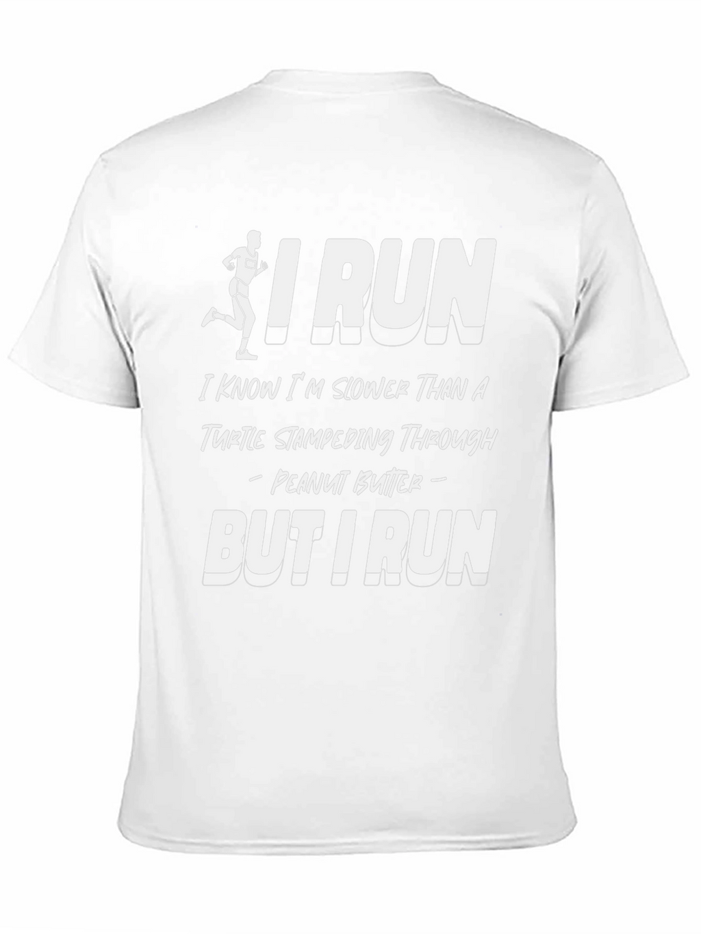 Funny Runner T-Shirt - Turtle in Peanut Butter