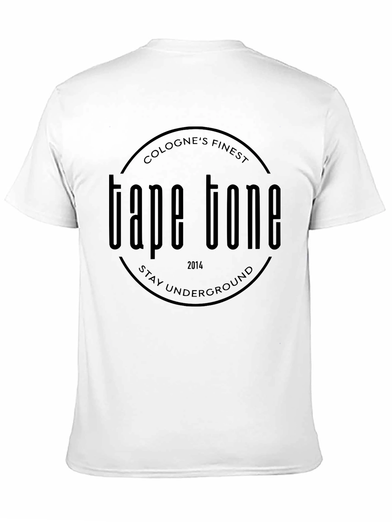 Tape Tone Graphic Print T-Shirt