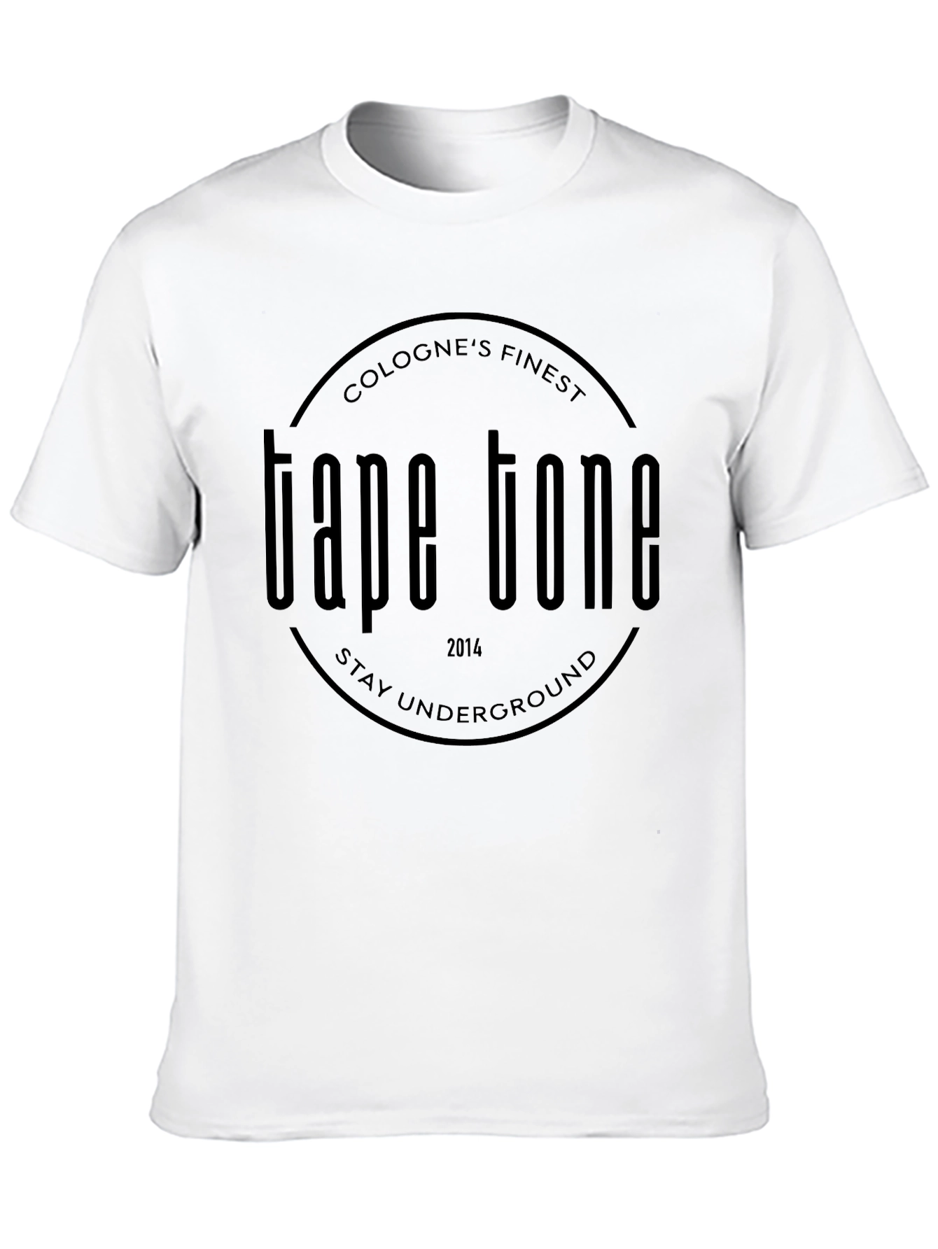 Tape Tone Graphic Print T-Shirt
