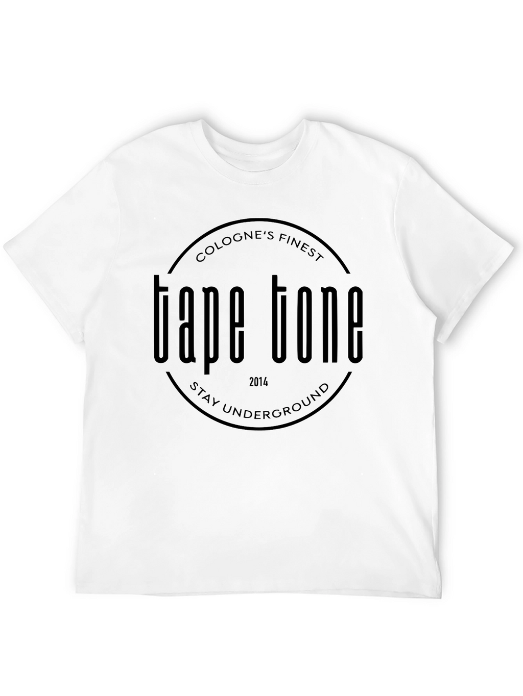 Tape Tone Graphic Print T-Shirt