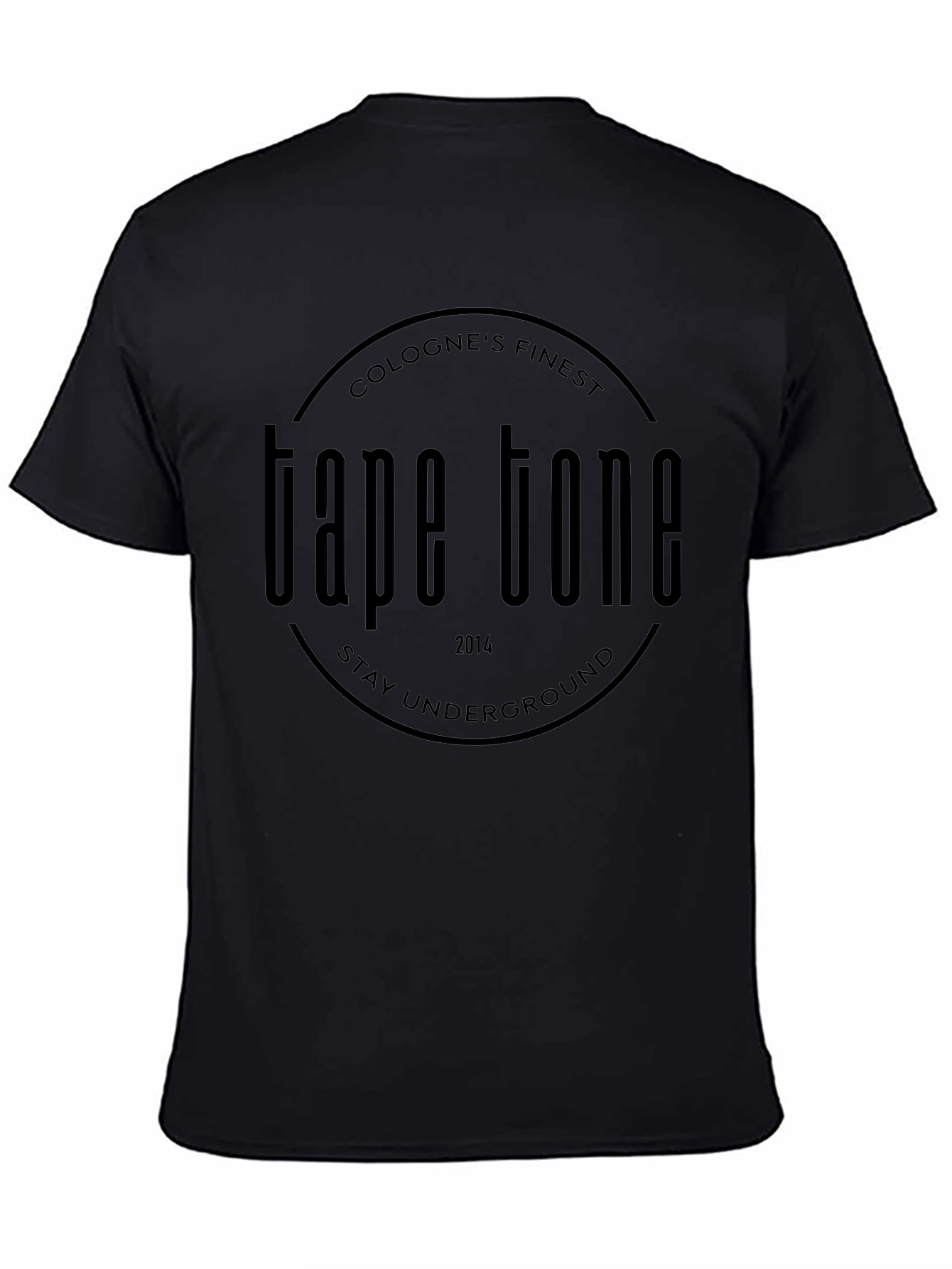 Tape Tone Graphic Print T-Shirt
