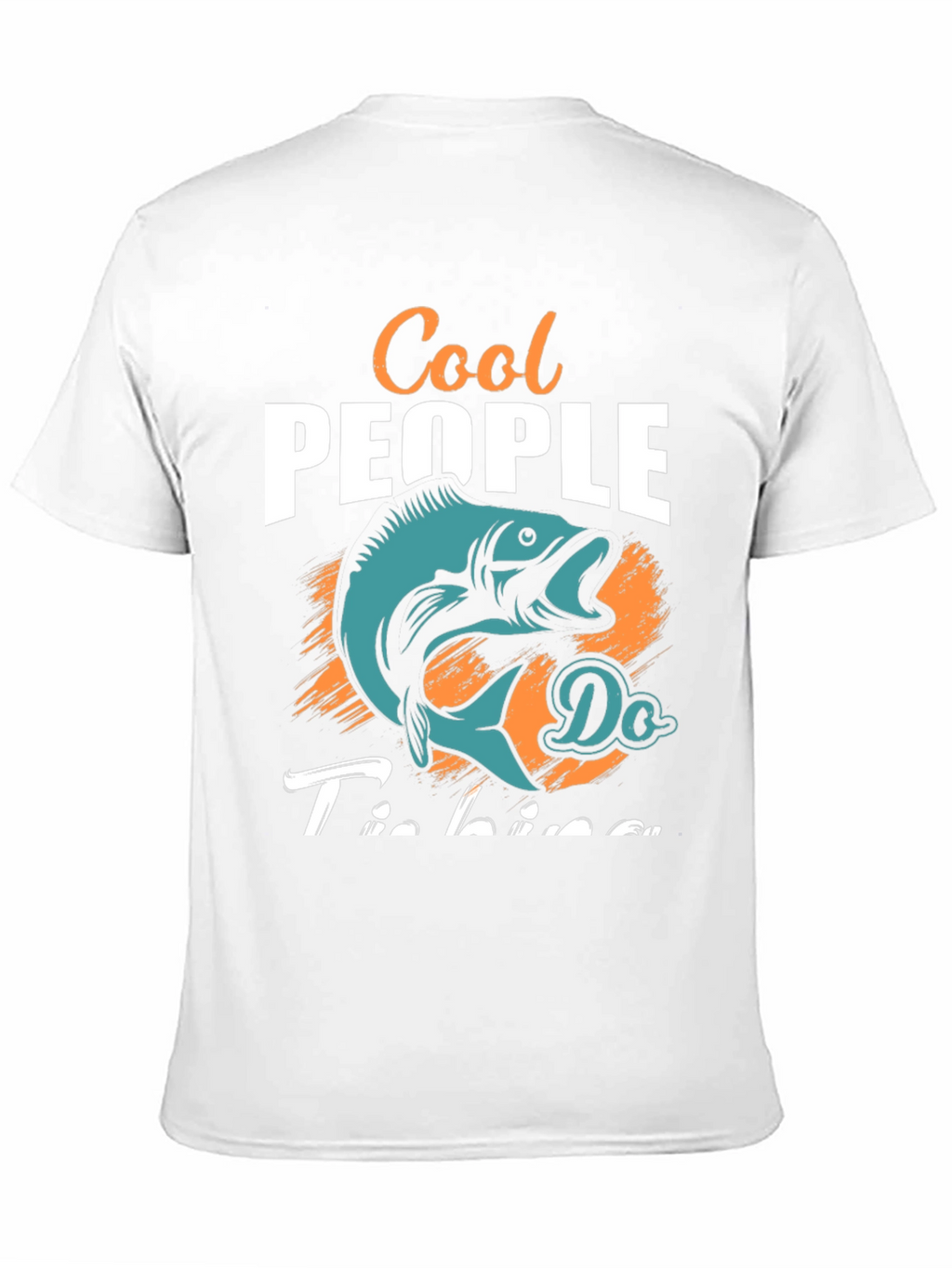 Cool People Do Fishing Graphic Tee