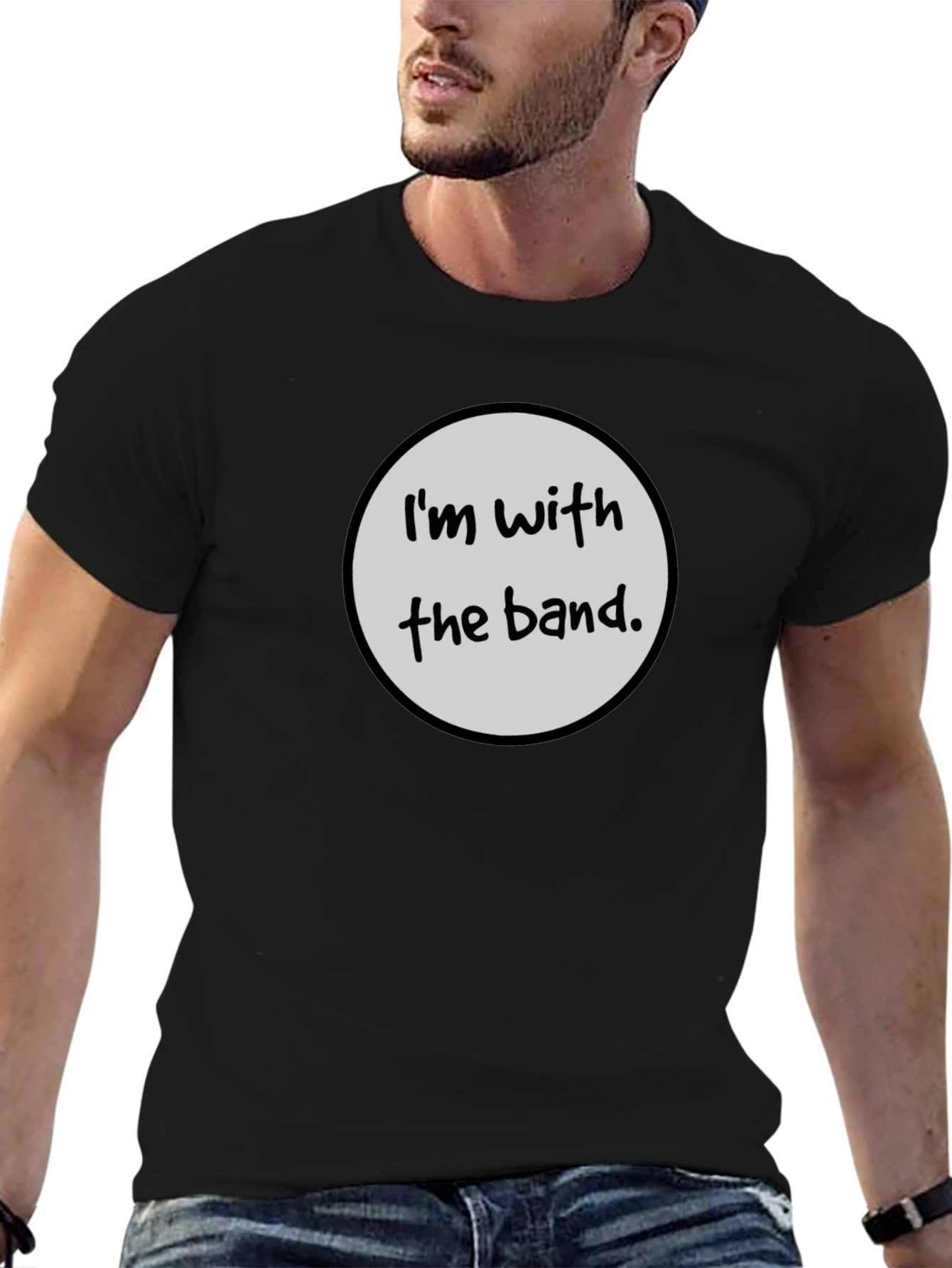 Im With The Band Graphic Tee