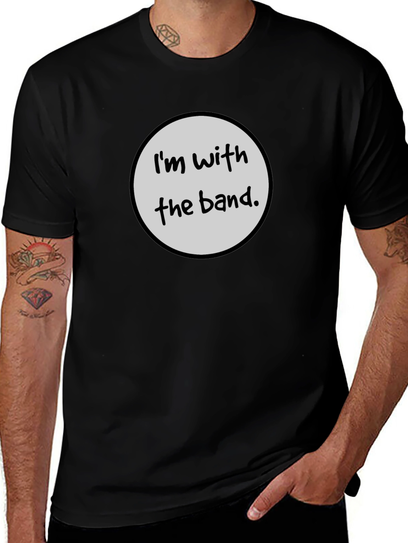 Im With The Band Graphic Tee