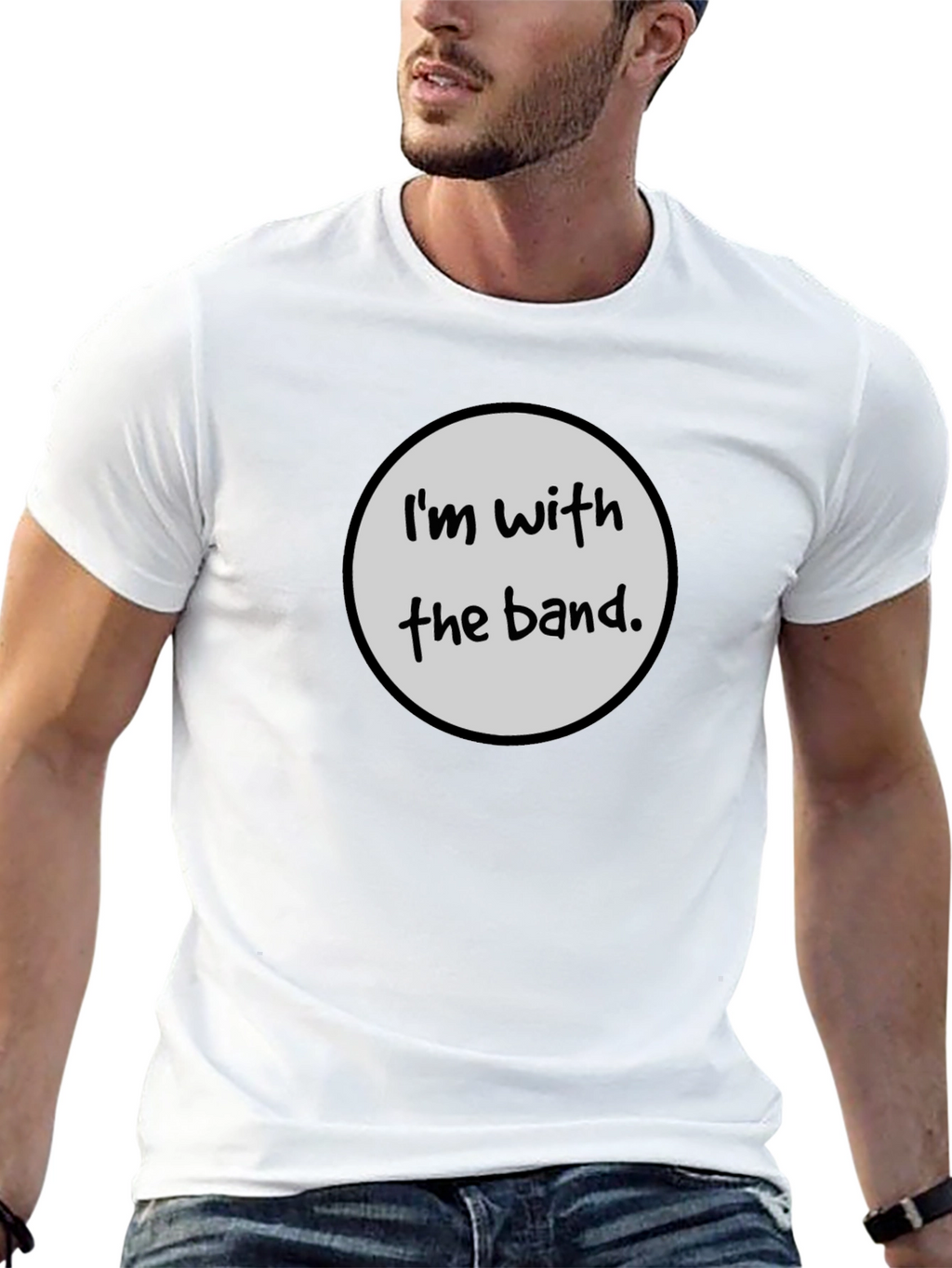 Im With The Band Graphic Tee