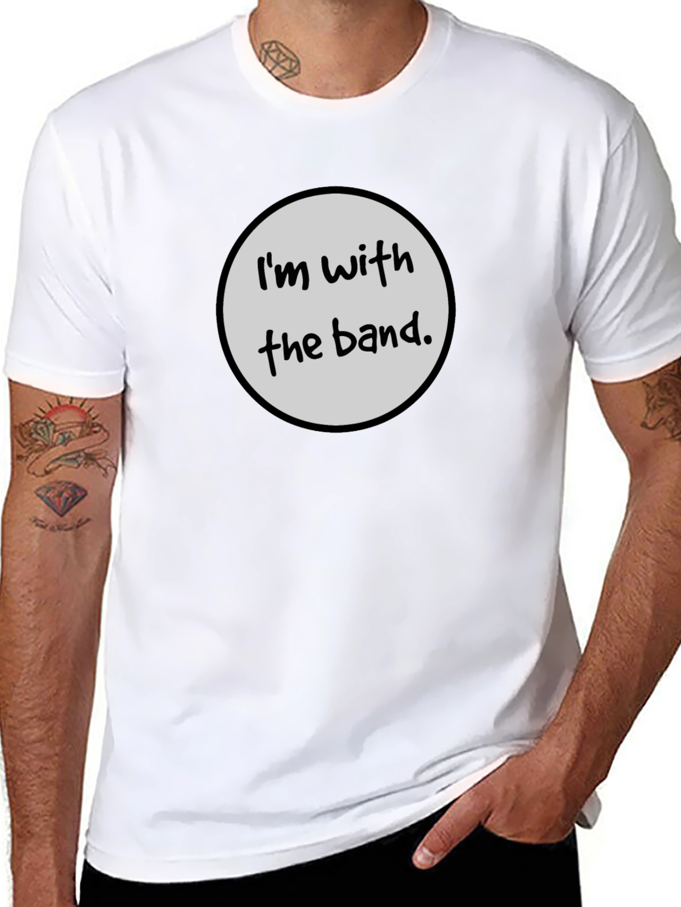 Im With The Band Graphic Tee