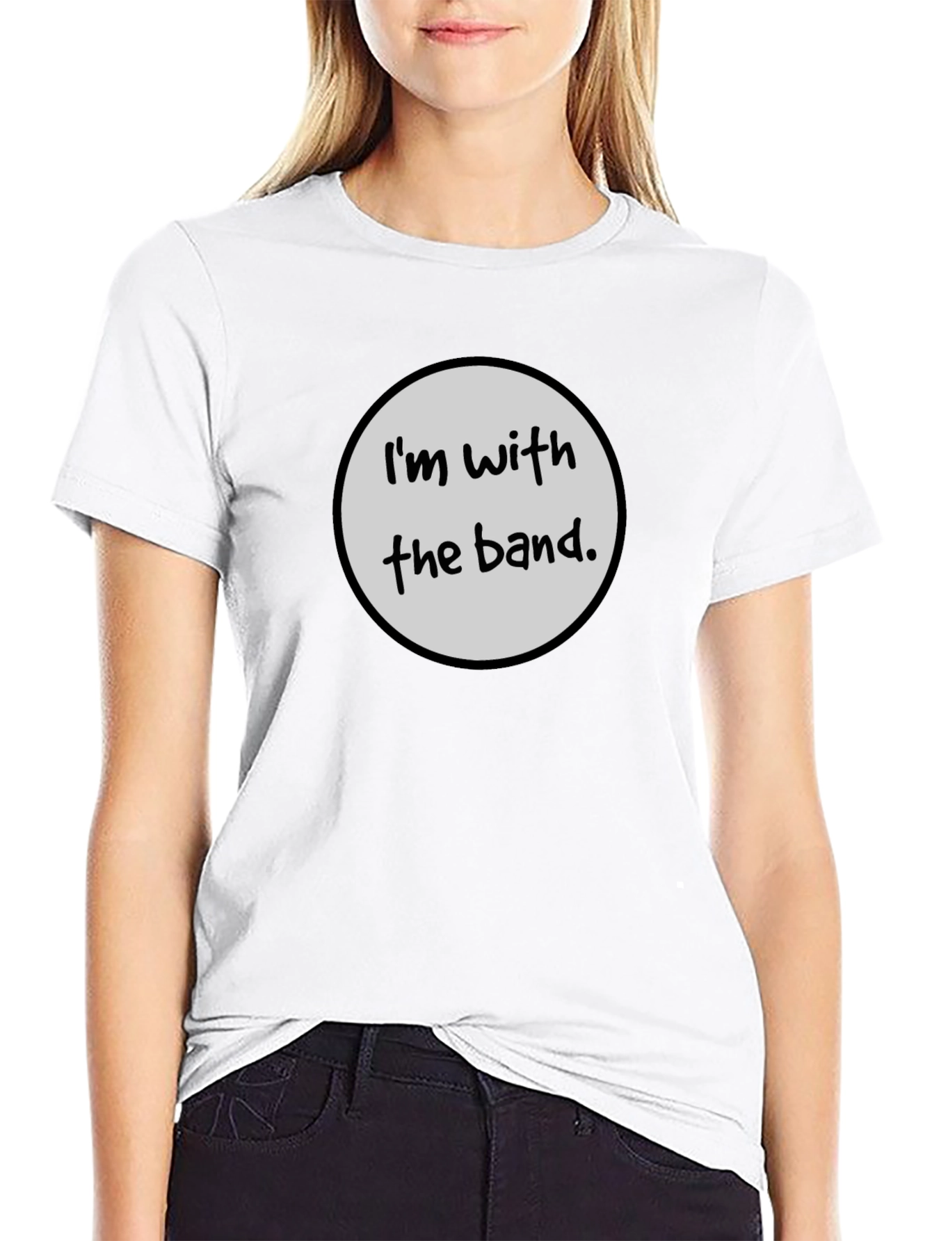 Im With The Band Graphic Tee