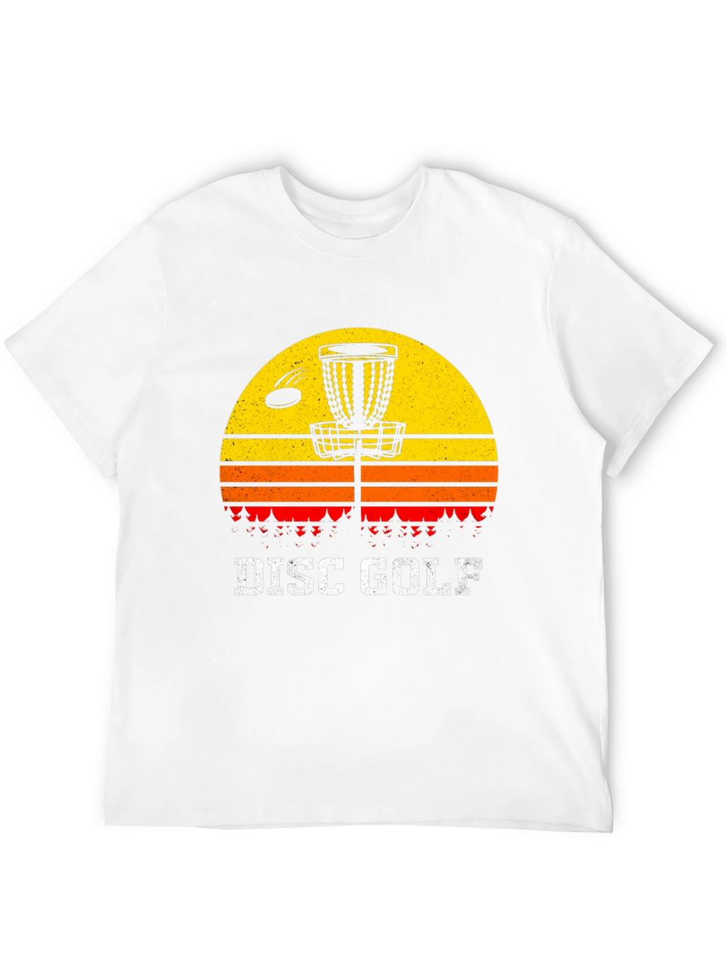 Retro Disc Golf Graphic Tee