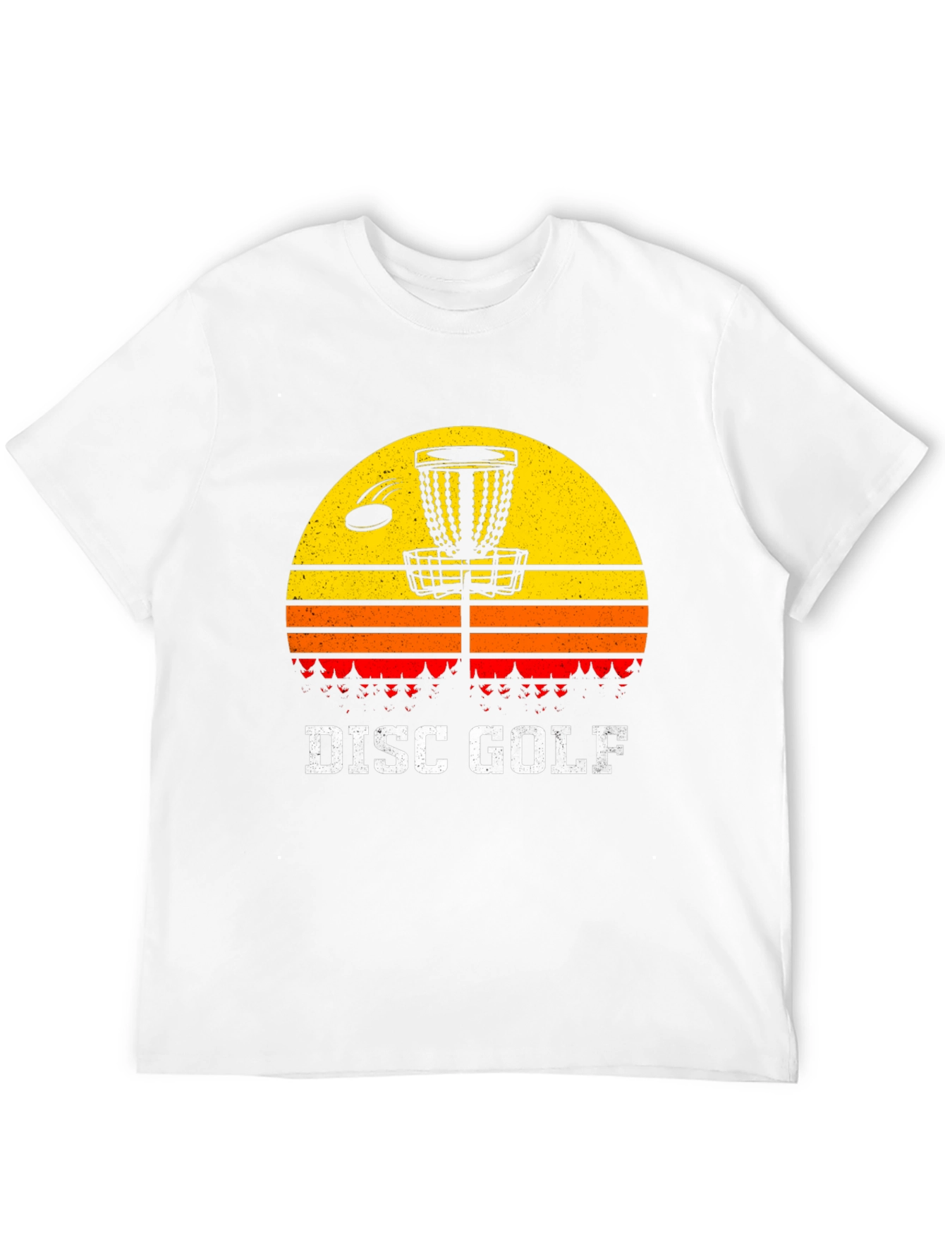 Retro Disc Golf Graphic Tee