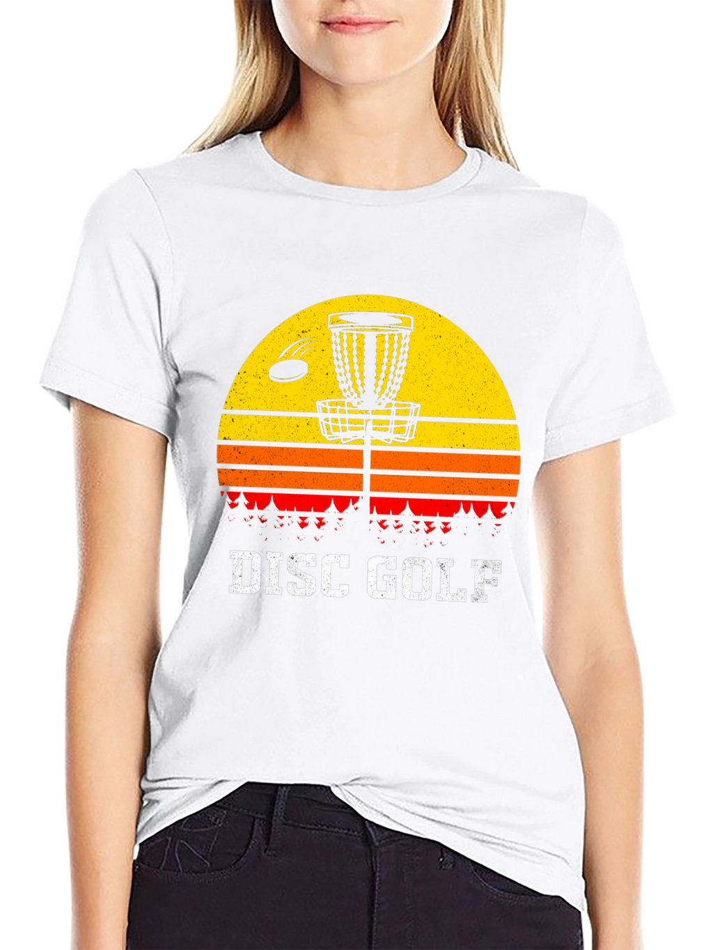 Retro Disc Golf Graphic Tee