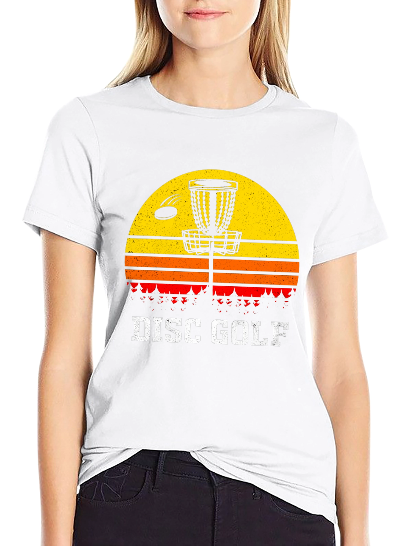 Retro Disc Golf Graphic Tee