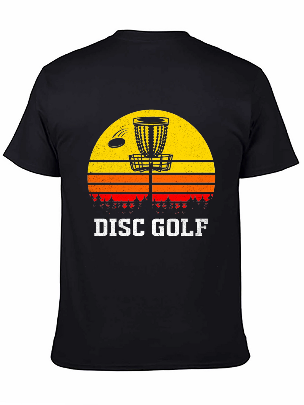 Retro Disc Golf Graphic Tee