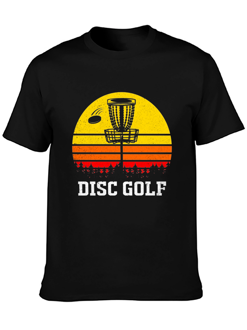 Retro Disc Golf Graphic Tee