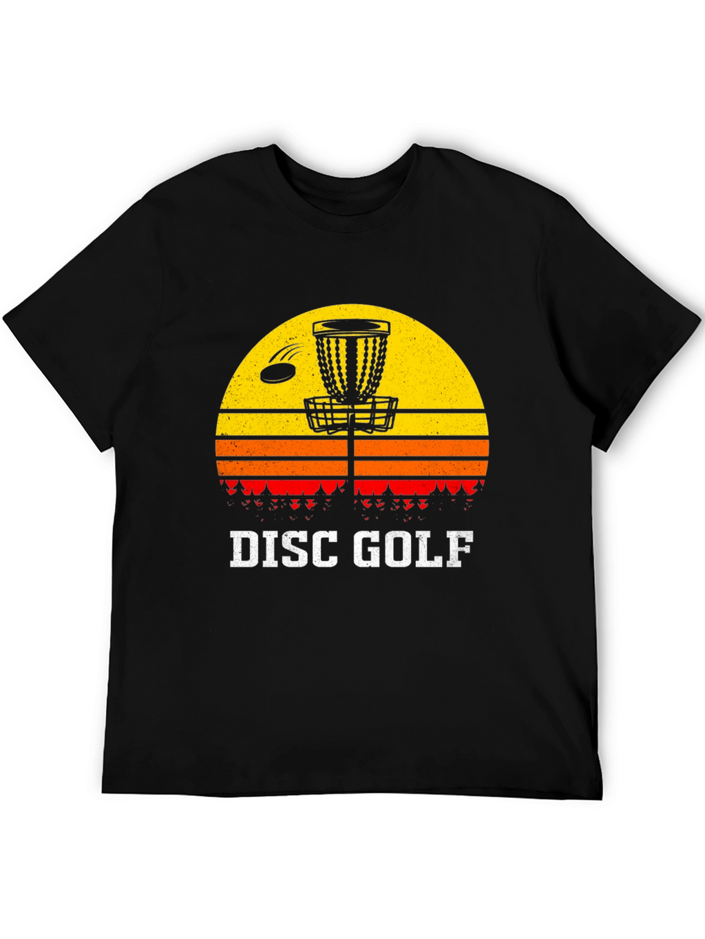 Retro Disc Golf Graphic Tee