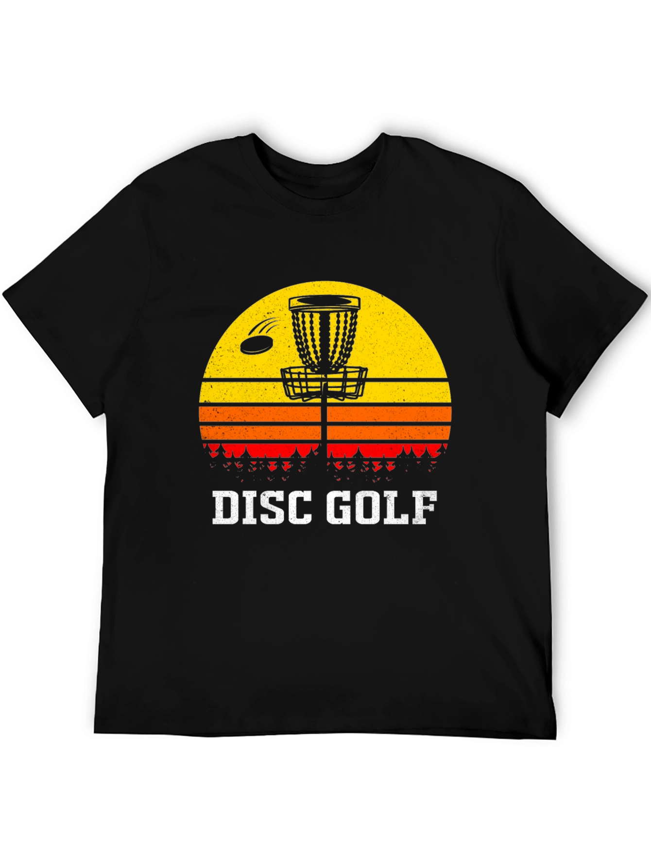Retro Disc Golf Graphic Tee