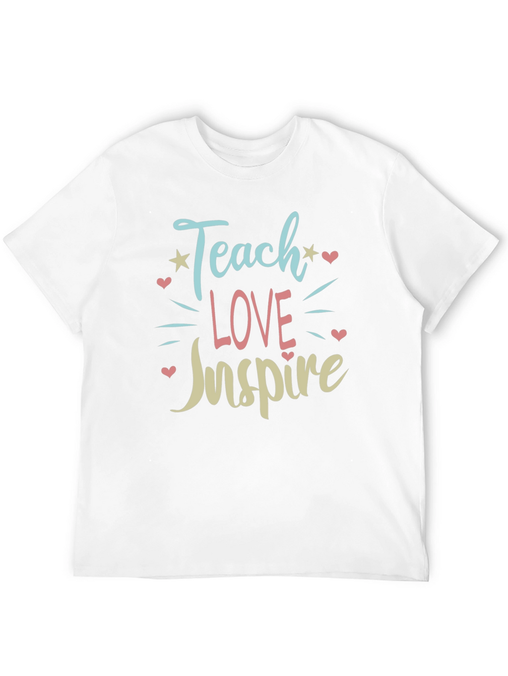 Teach Love Inspire Graphic Tee - Black