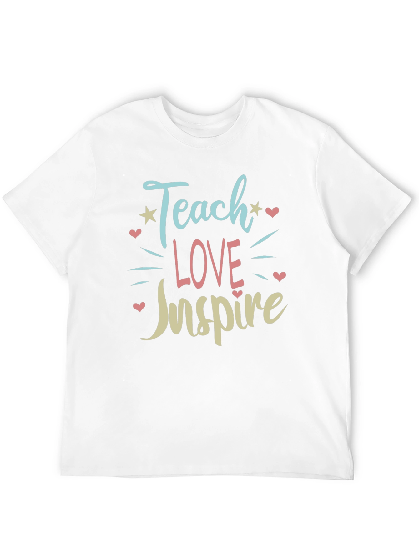 Teach Love Inspire Graphic Tee - Black