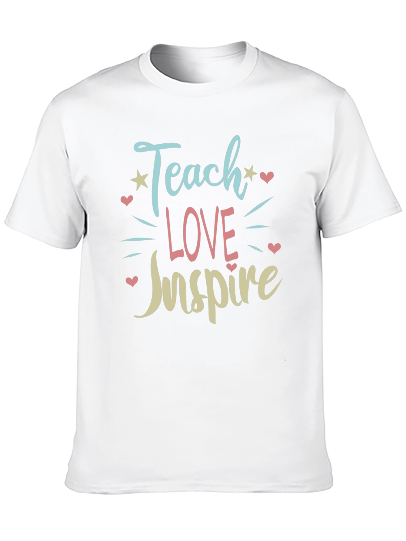 Teach Love Inspire Graphic Tee - Black