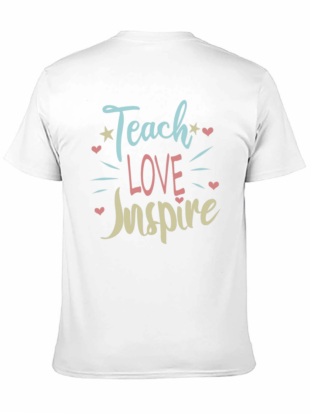 Teach Love Inspire Graphic Tee - Black