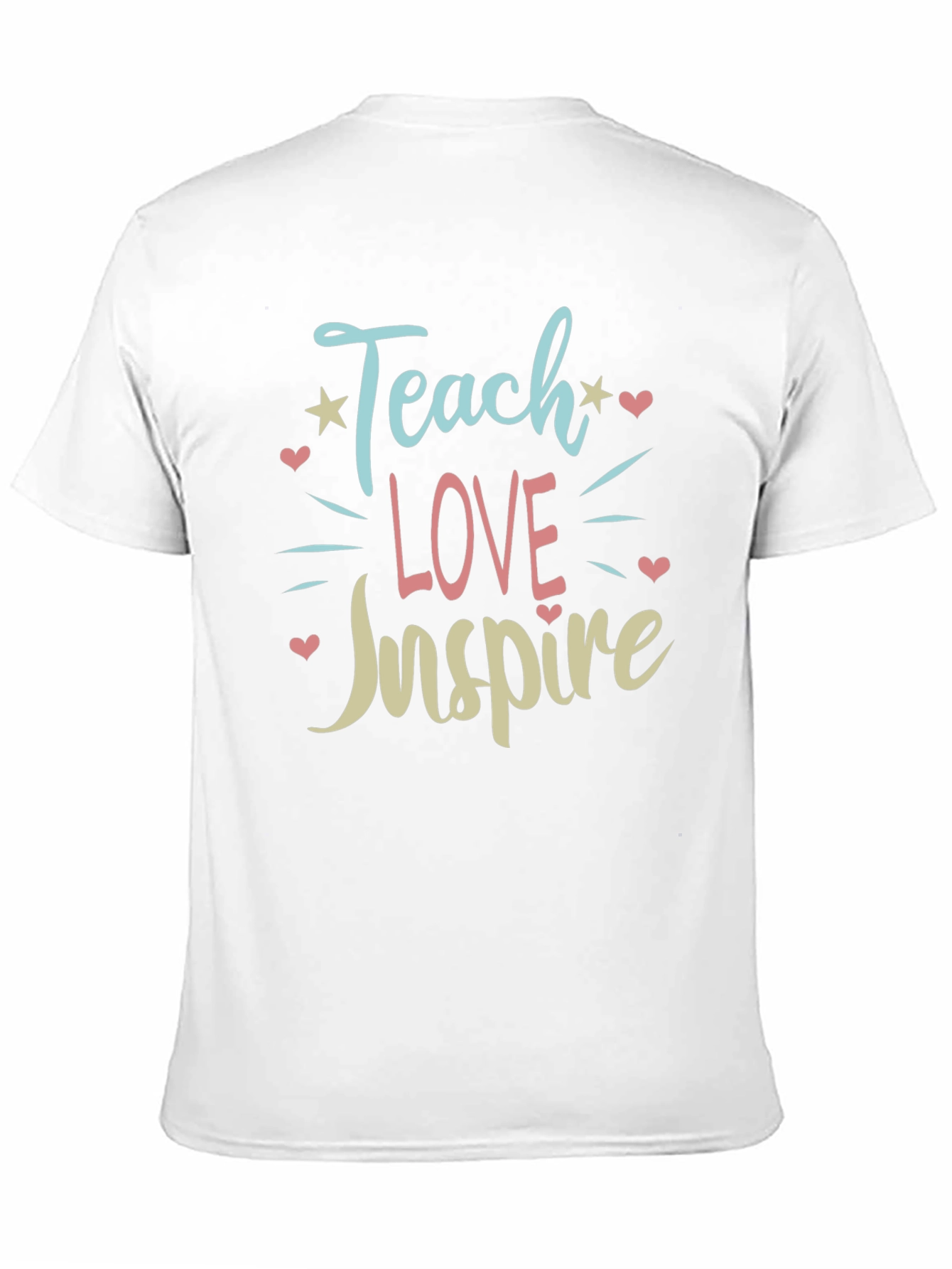 Teach Love Inspire Graphic Tee - Black