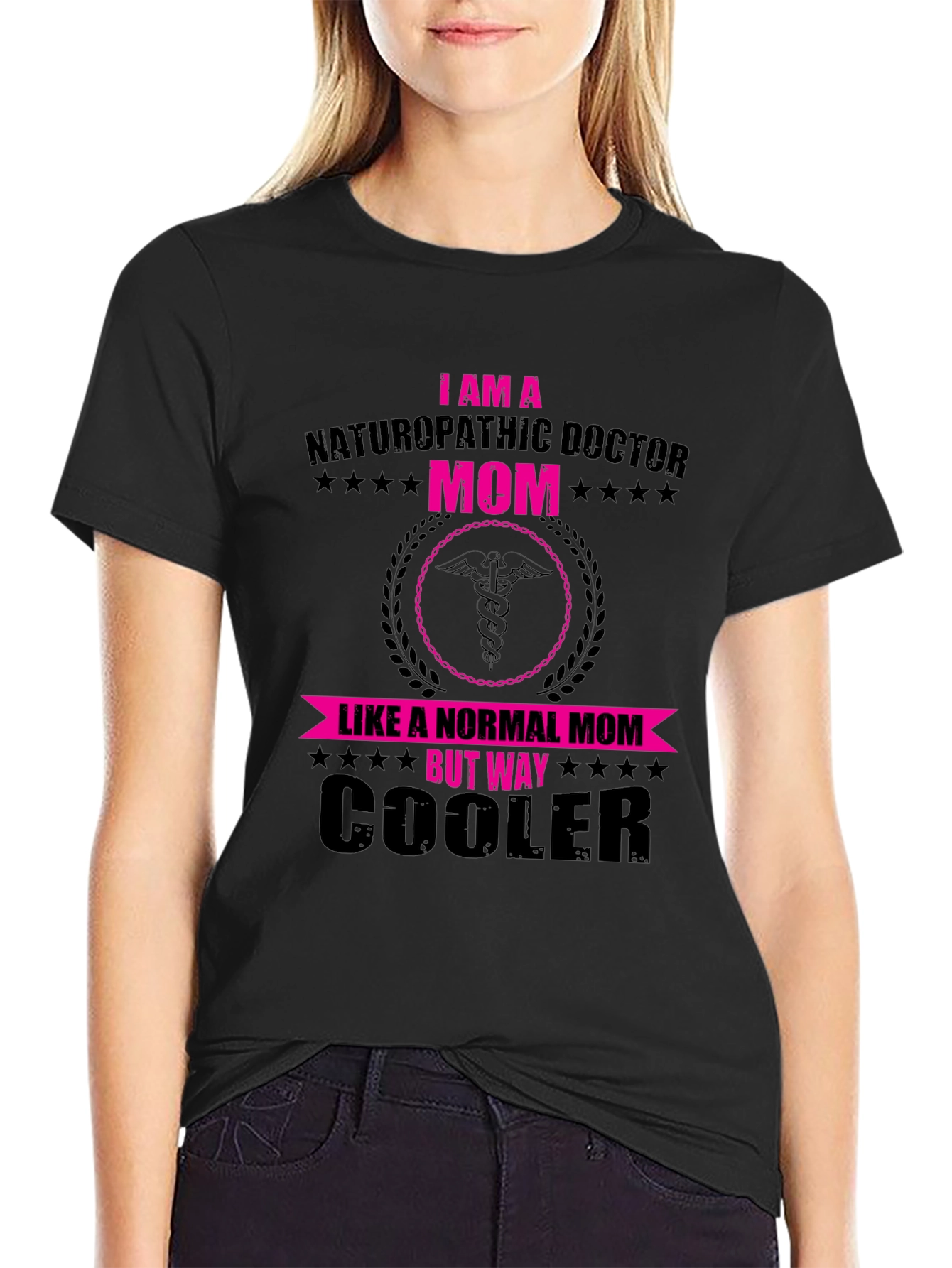 Naturopathic Doctor Mom T-Shirt - Cooler Than Normal!