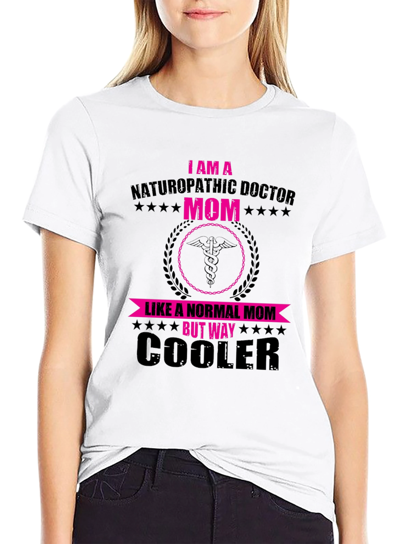 Naturopathic Doctor Mom T-Shirt - Cooler Than Normal!