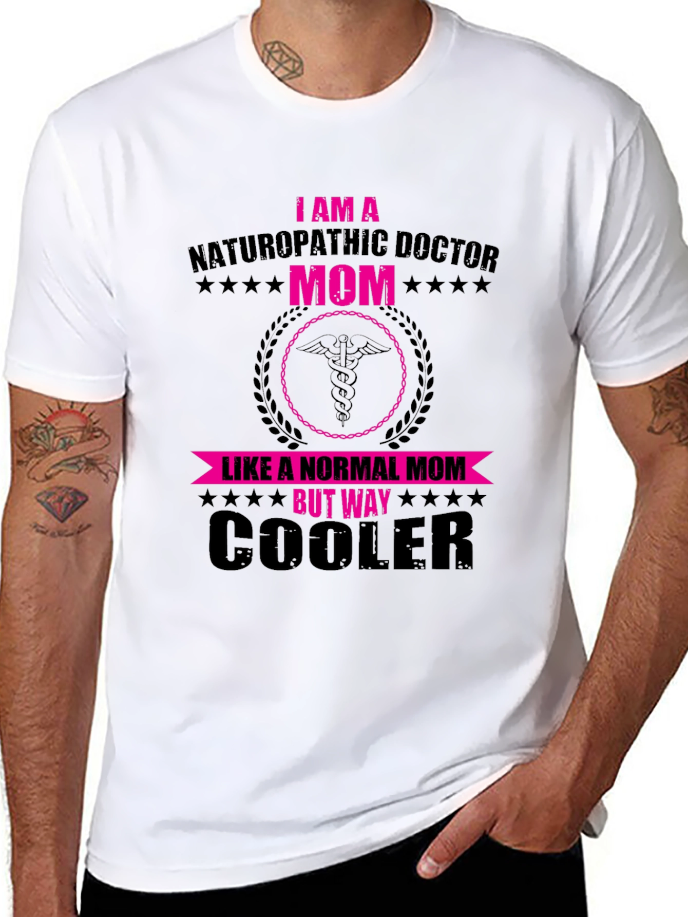 Naturopathic Doctor Mom T-Shirt - Cooler Than Normal!