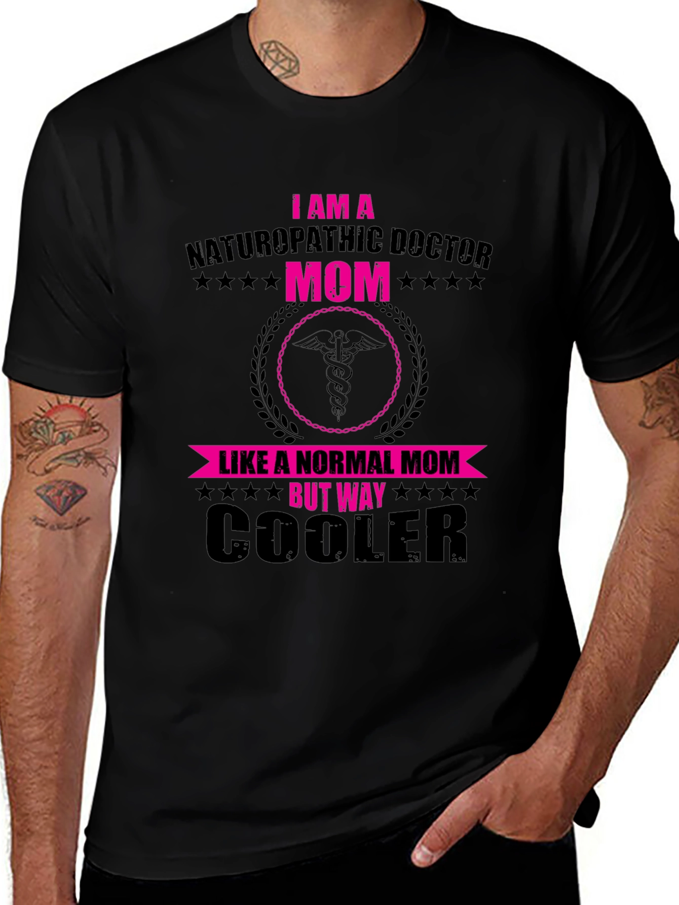 Naturopathic Doctor Mom T-Shirt - Cooler Than Normal!